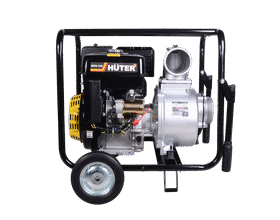 Бензиновая мотопомпа HUTER MPD-100