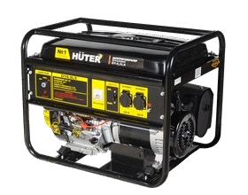 Бензиновый генератор HUTER DY6,5LX