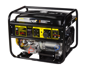 Бензиновый генератор HUTER DY8000LX-3