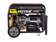 Бензиновый генератор HUTER DY6500LX с колёсами и аккумулятором