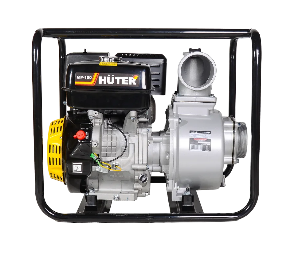 Бензиновая мотопомпа HUTER MP-100