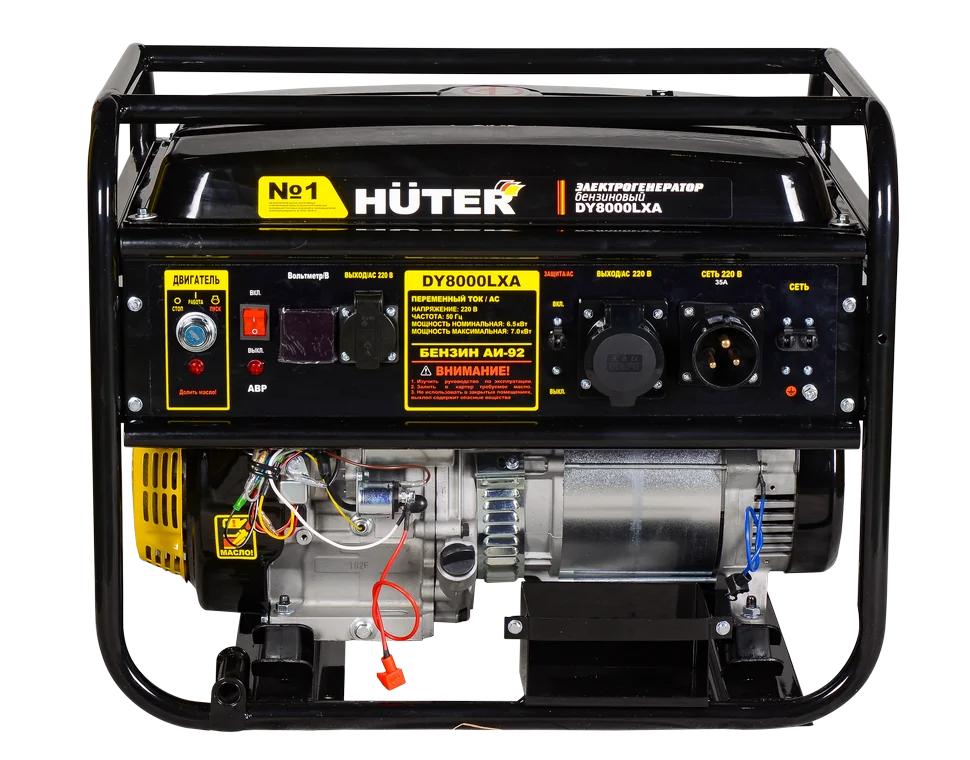 Бензиновый генератор HUTER DY8000LXA