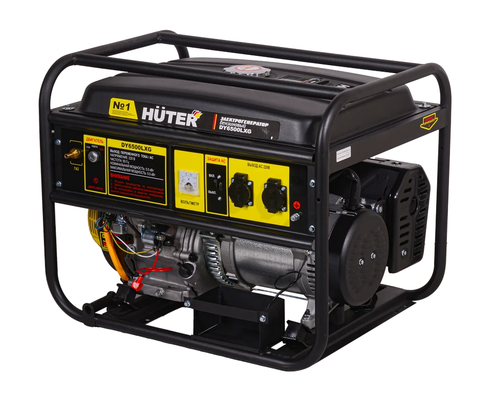 Бензиновый генератор HUTER DY6500LXG