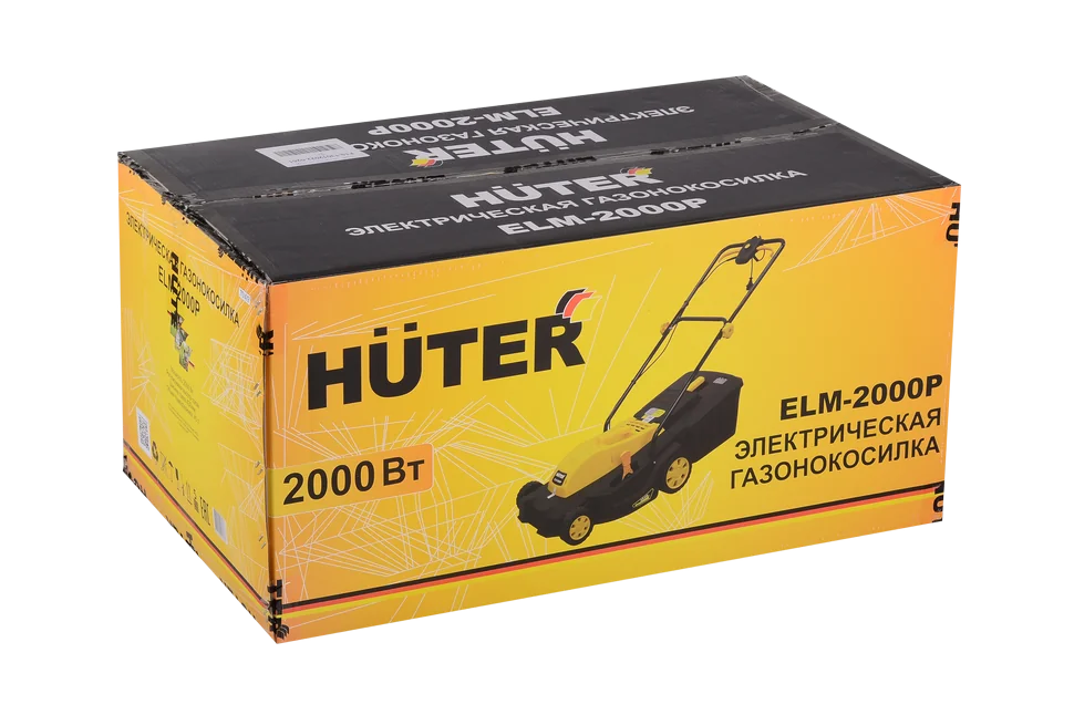 Электрическая газонокосилка HUTER ELM-2000P