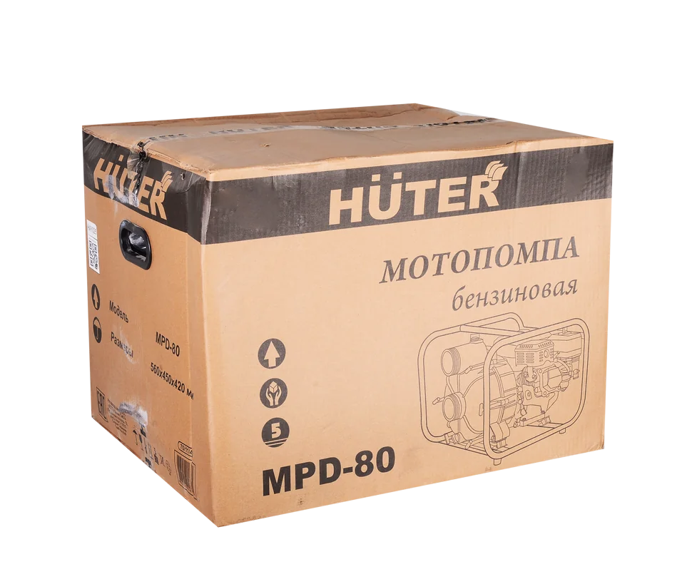 Бензиновая мотопомпа HUTER MPD-80