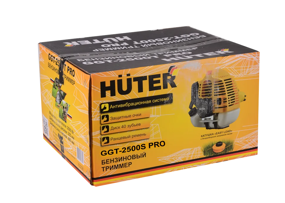 Триммер бензиновый HUTER GGT-2500S PRO
