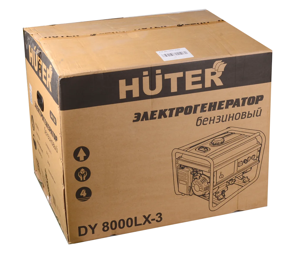 Бензиновый генератор HUTER DY8000LX-3
