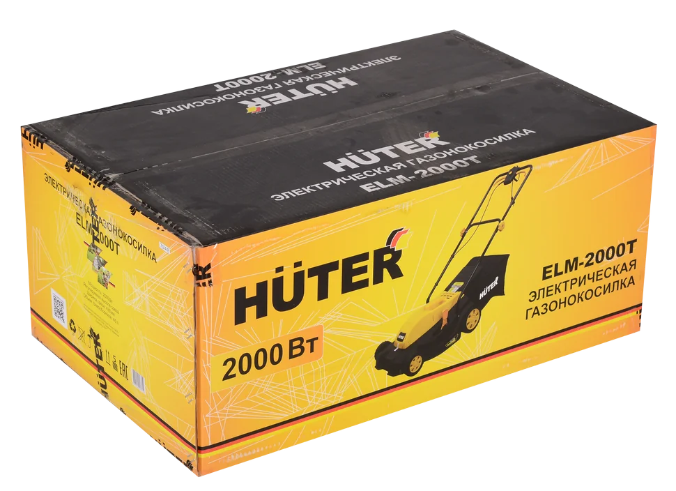 Электрическая газонокосилка HUTER ELM-2000T