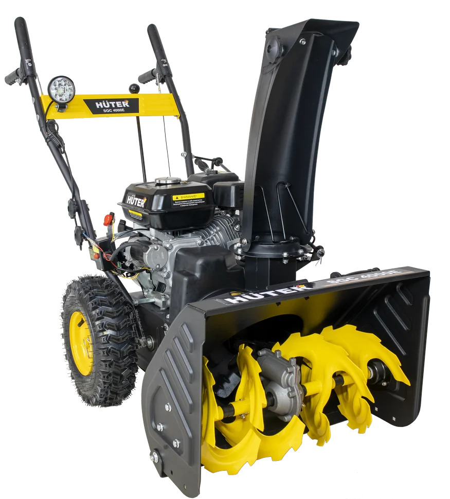 Бензиновый снегоуборщик HUTER SGC 4000E