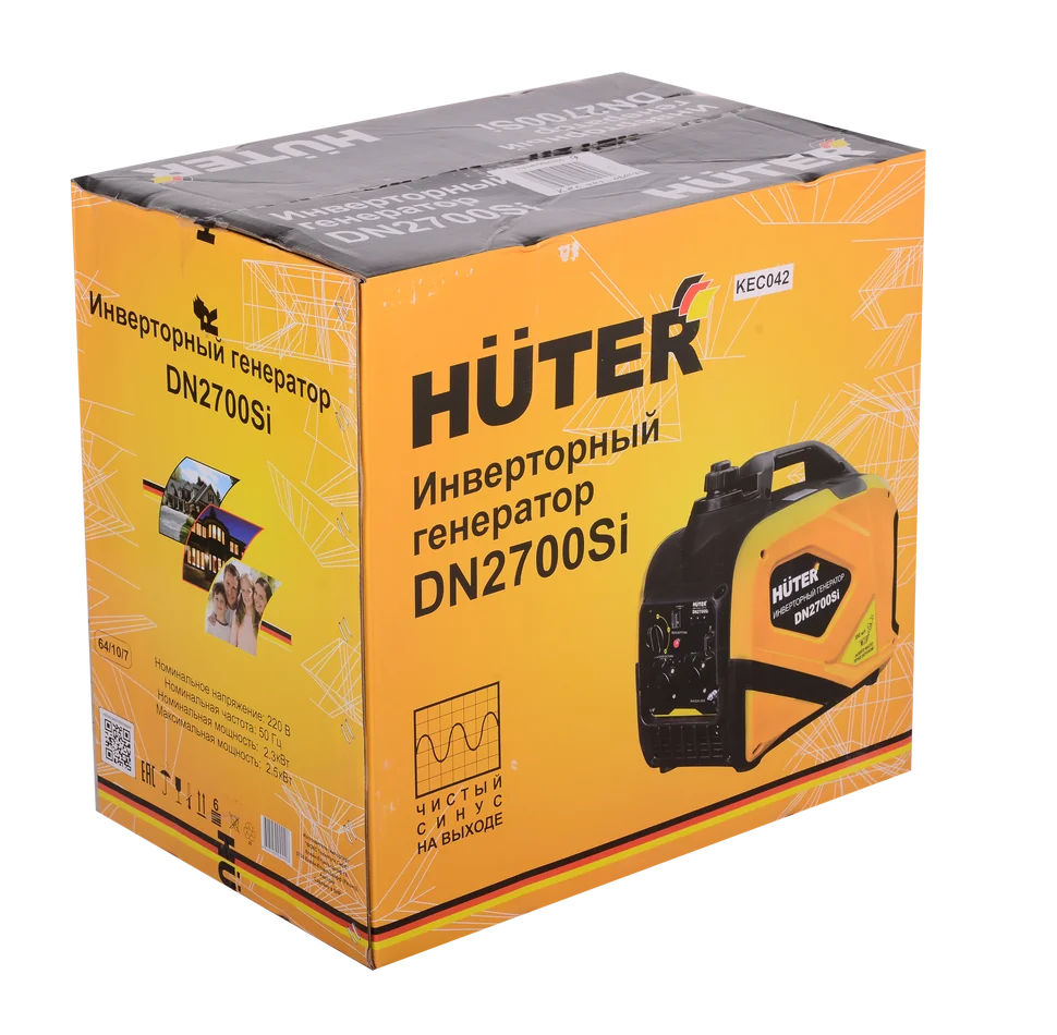 Бензиновый генератор HUTER DN2700Si