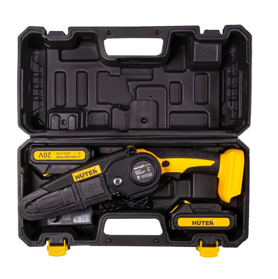 Аккумуляторная цепная пила HUTER ELS-20-Li-2К