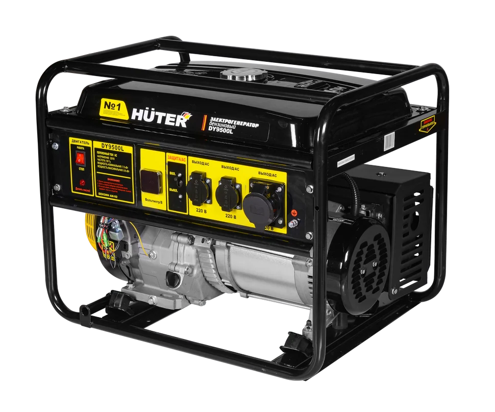 Бензиновый генератор HUTER DY9500L