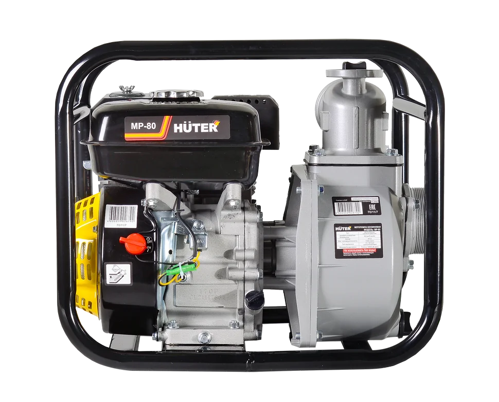 Бензиновая мотопомпа HUTER MP-80