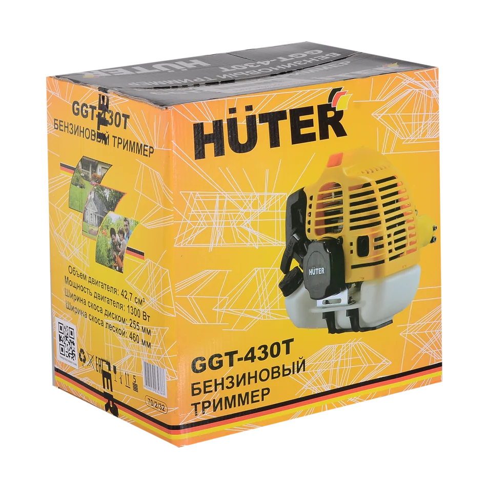 Триммер бензиновый HUTER GGT-430T