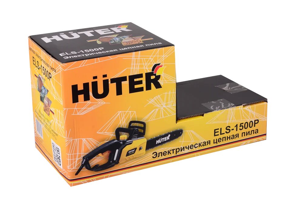 Электрическая цепная пила HUTER ELS-1500P