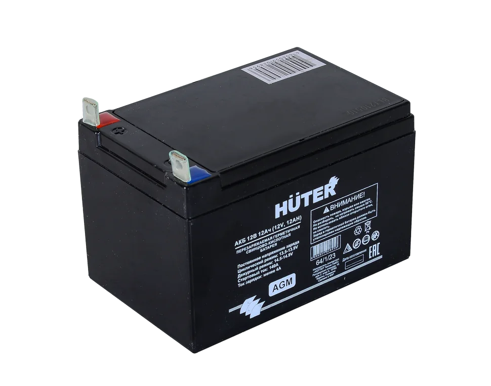 Аккумулятор HUTER 6МТС-9-АП (12 В; 9 А*ч)