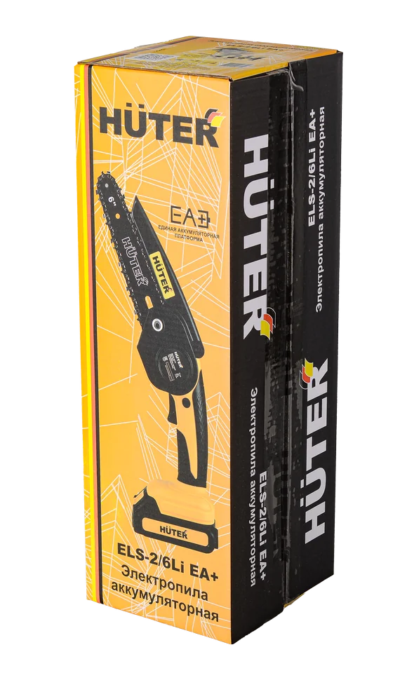 Аккумуляторная цепная пила HUTER ELS-2/6Li