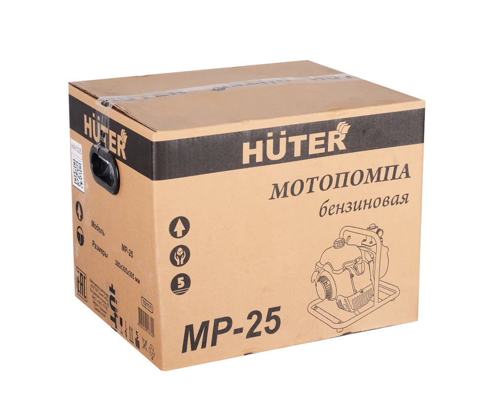 Бензиновая мотопомпа HUTER MP-25