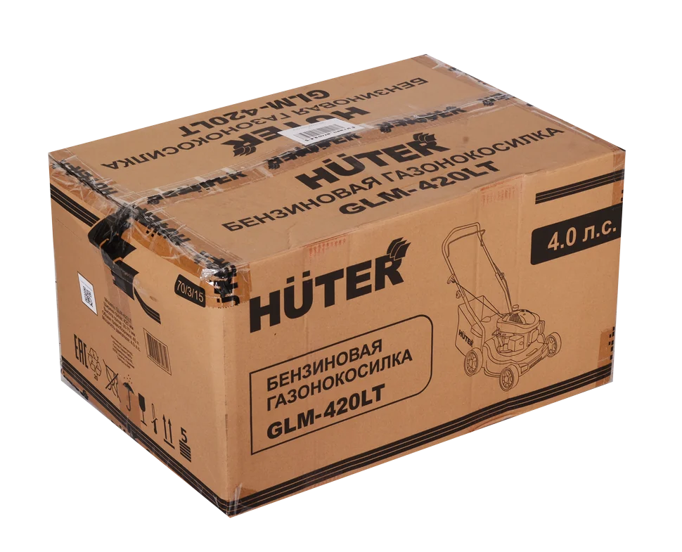 Бензиновая газонокосилка HUTER GLM-420LT