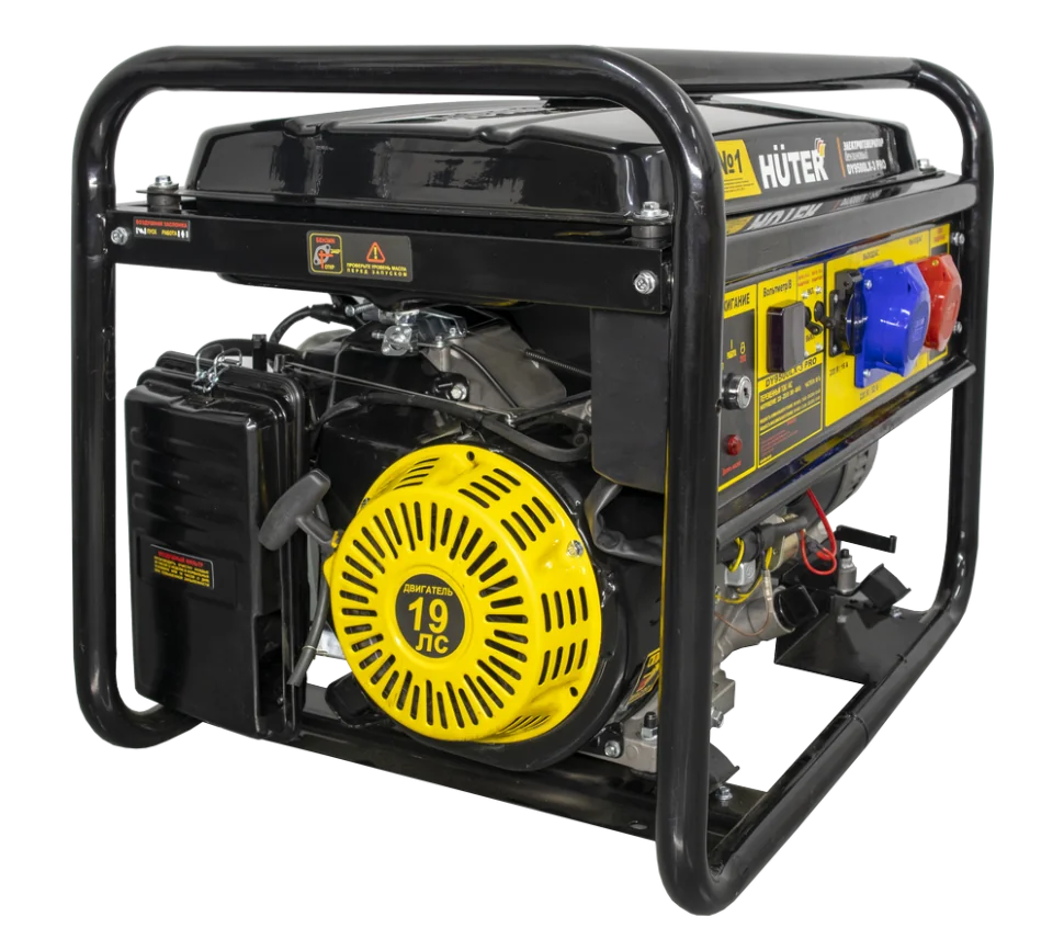 Бензиновый генератор HUTER DY9500LX-3 PRO