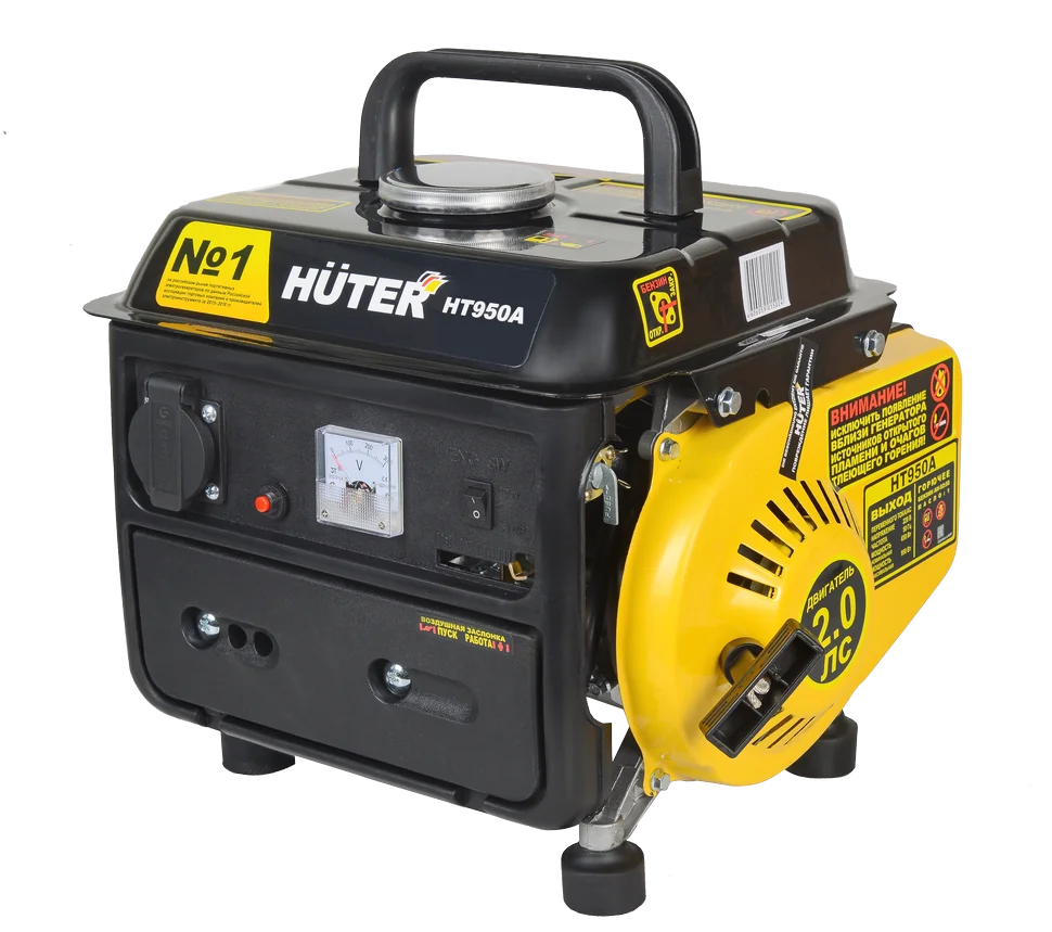 Бензиновый генератор HUTER HT950A