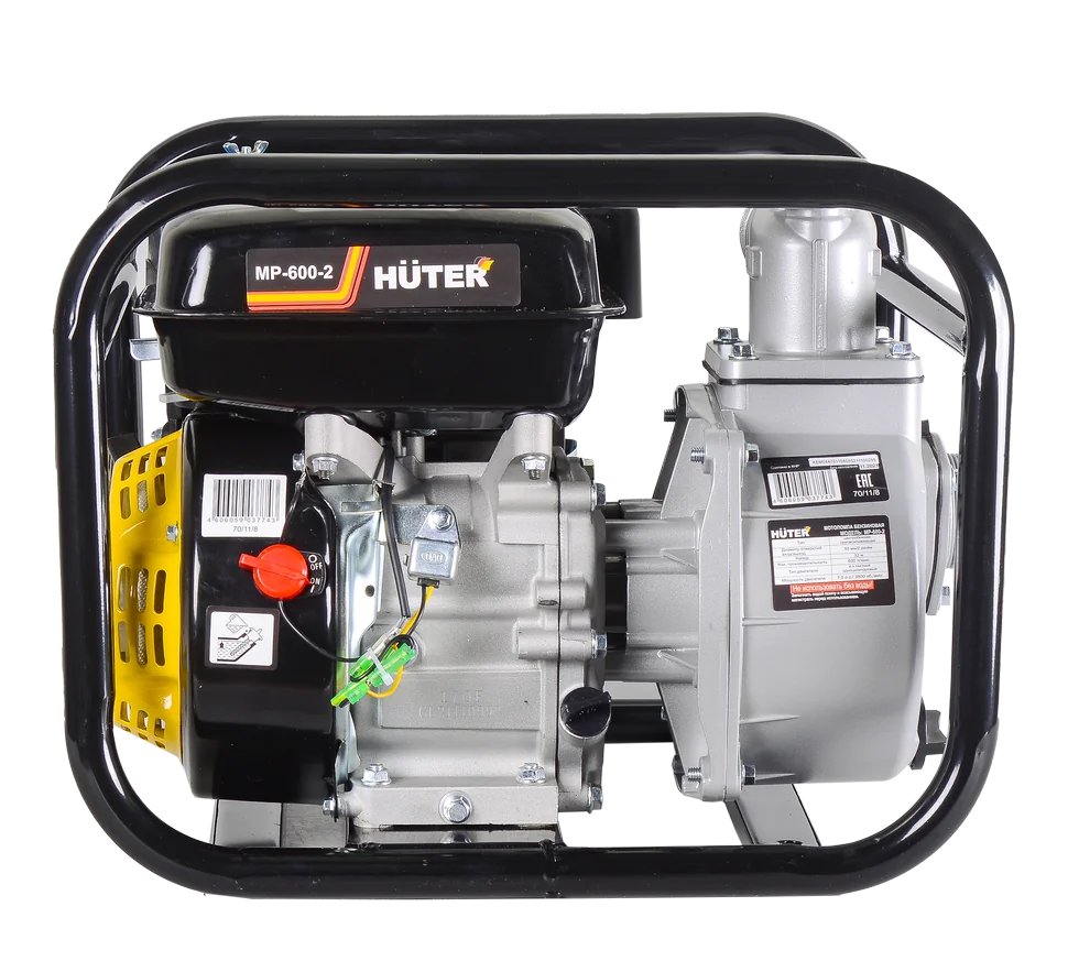 Бензиновая мотопомпа HUTER MP-600-2