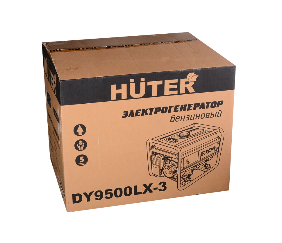 Бензиновый генератор HUTER DY9500LX-3