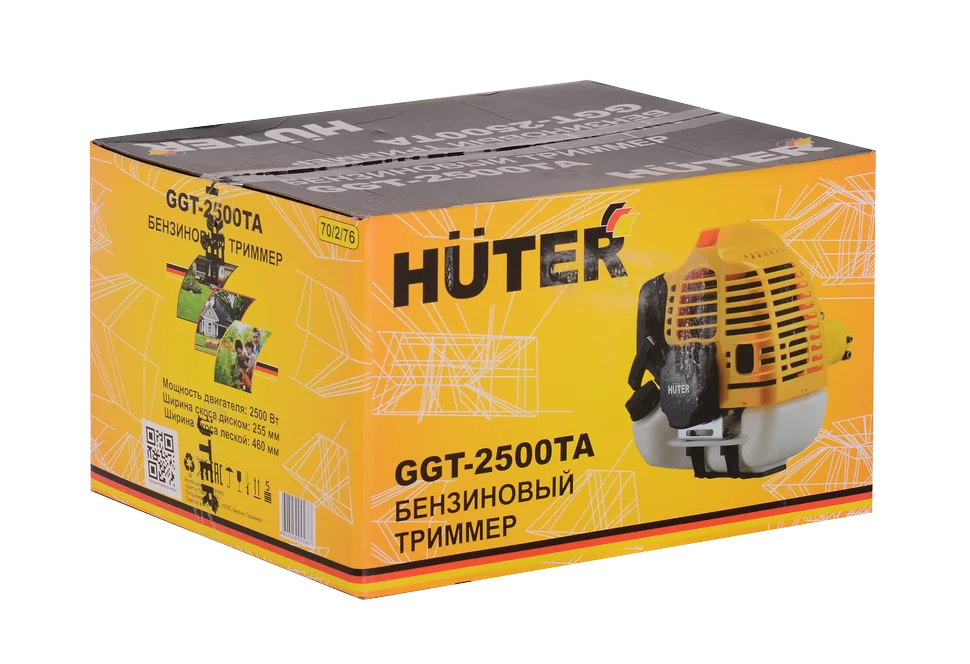 Триммер бензиновый HUTER GGT-2500ТA