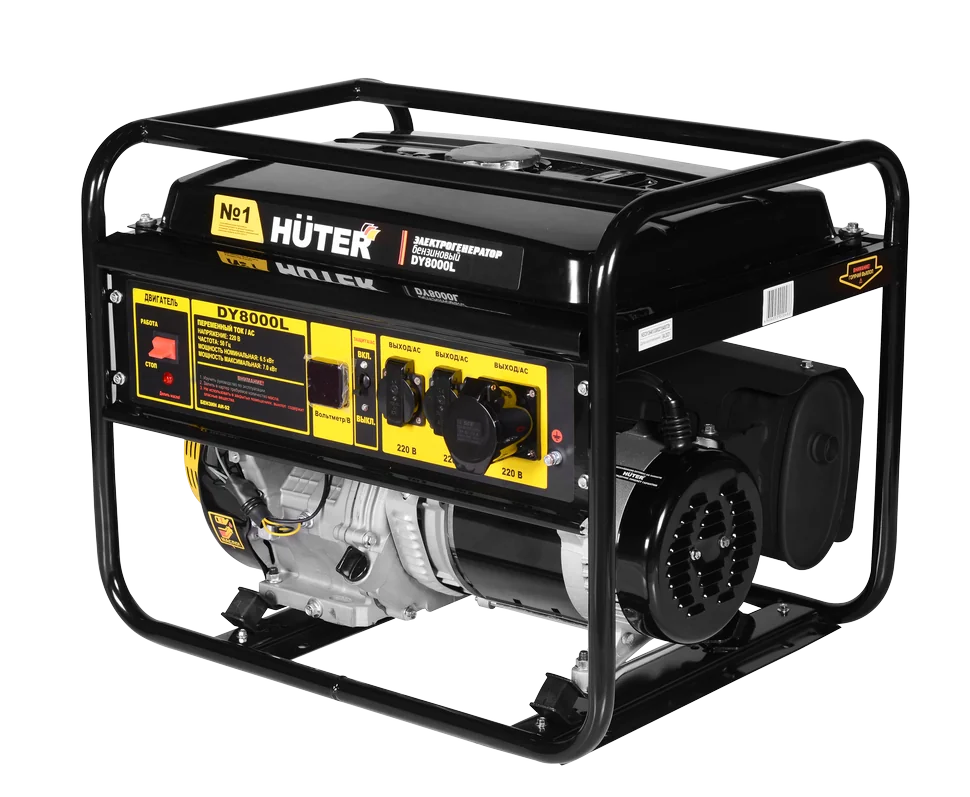 Бензиновый генератор HUTER DY8000L