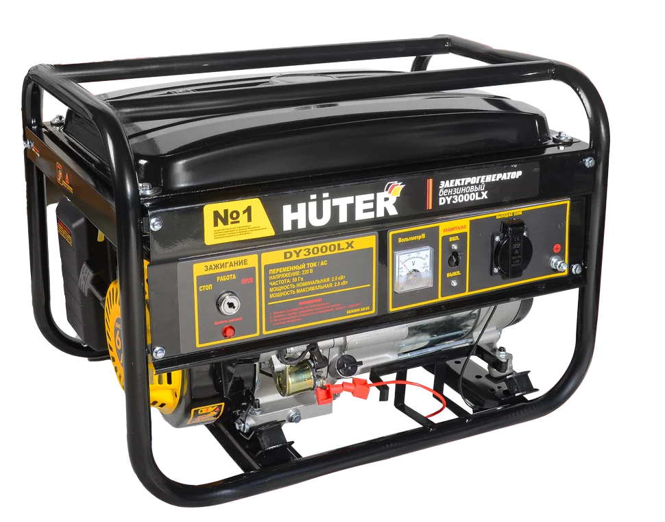 Бензиновый генератор HUTER DY3000LX-электростартер