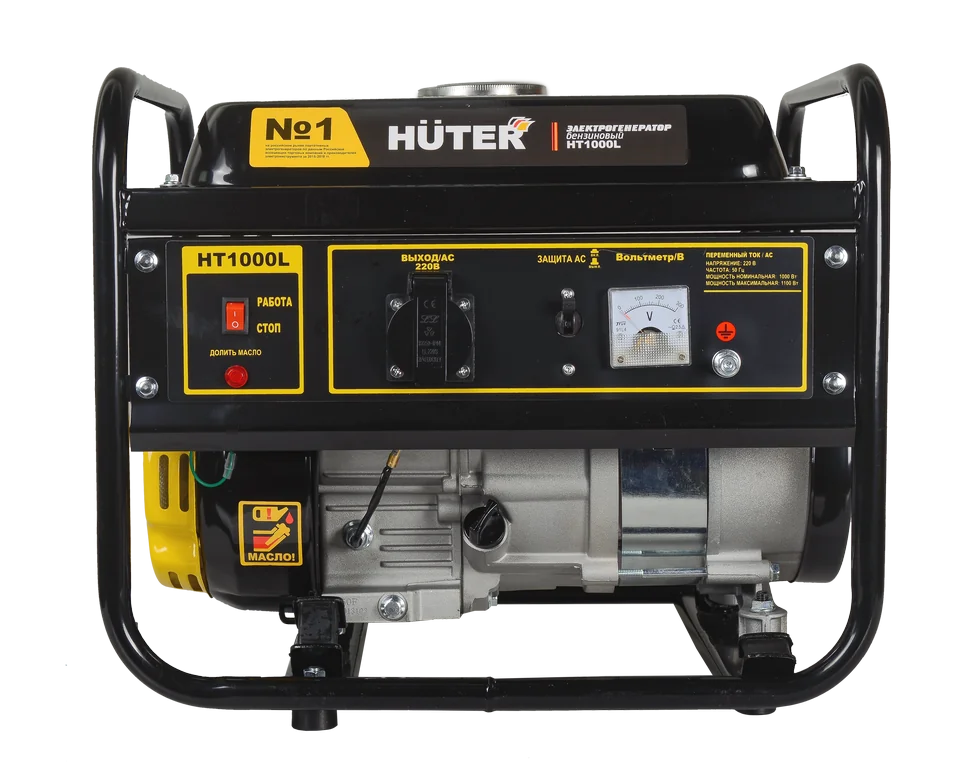 Бензиновый генератор HUTER HT1000L