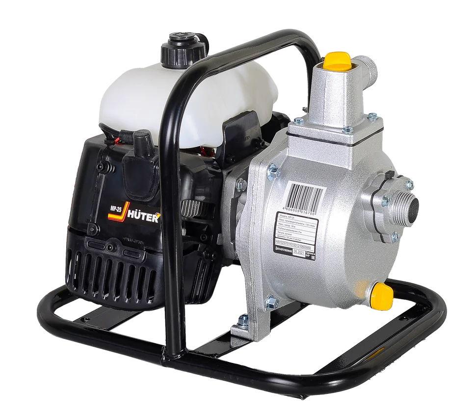 Бензиновая мотопомпа HUTER MP-25