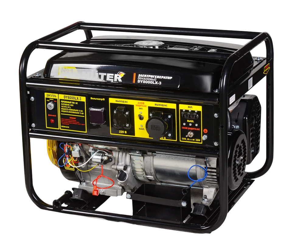 Бензиновый генератор HUTER DY8000LX-3