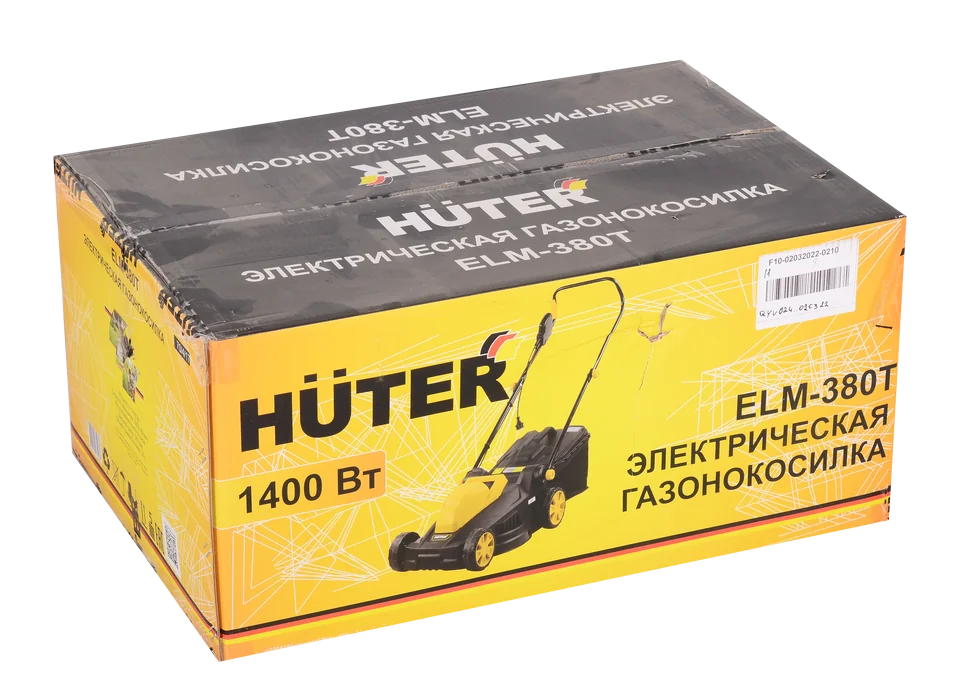 Электрическая газонокосилка HUTER ELM-380T