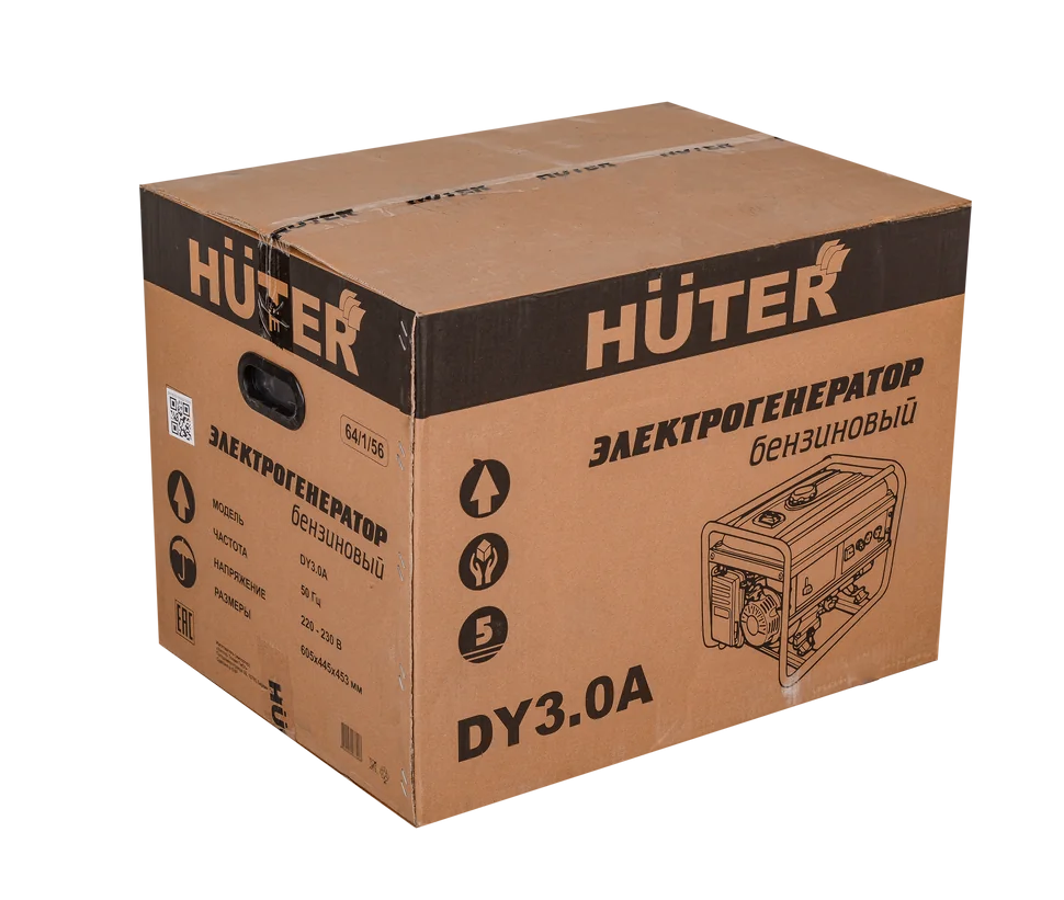 Бензиновый генератор HUTER DY3.0A