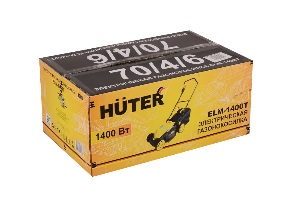 Электрическая газонокосилка HUTER ELM-1400Т
