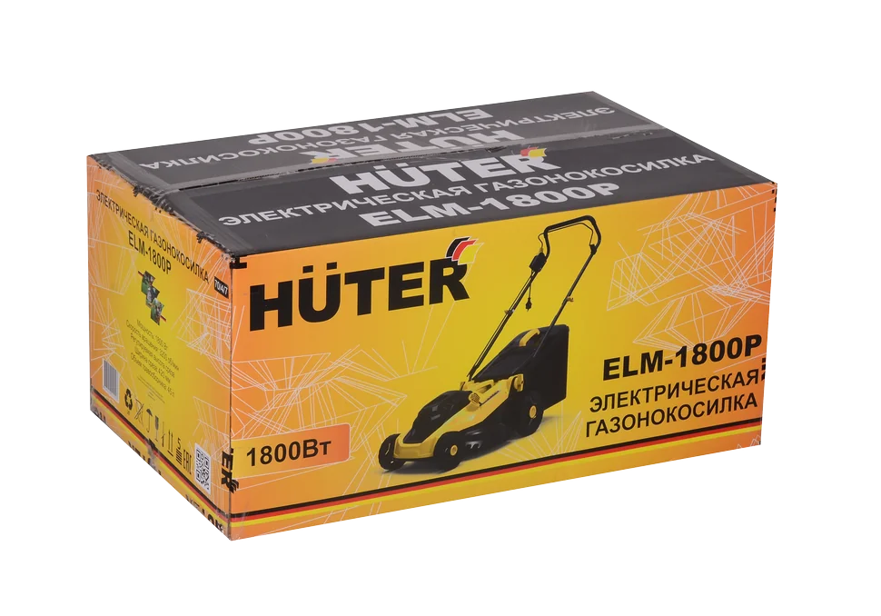 Электрическая газонокосилка HUTER ELM-1800